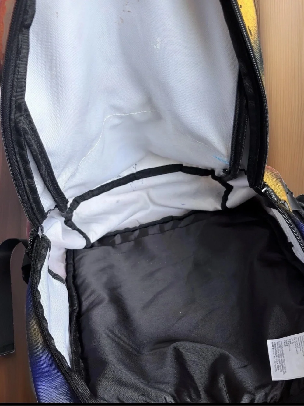 NIKE Backpack JORDAN MVP Multicolored Gradient Jumpman Nylon 13